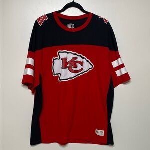 Kansas City Chiefs OTS NFL Men’s Alton Jersey Short Sleeve Size 2XL